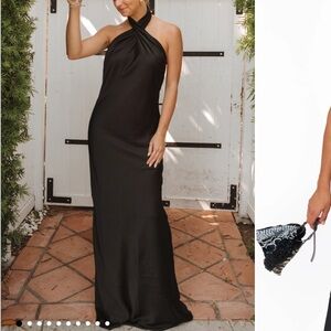 Jasmine Halter Maxi Dress